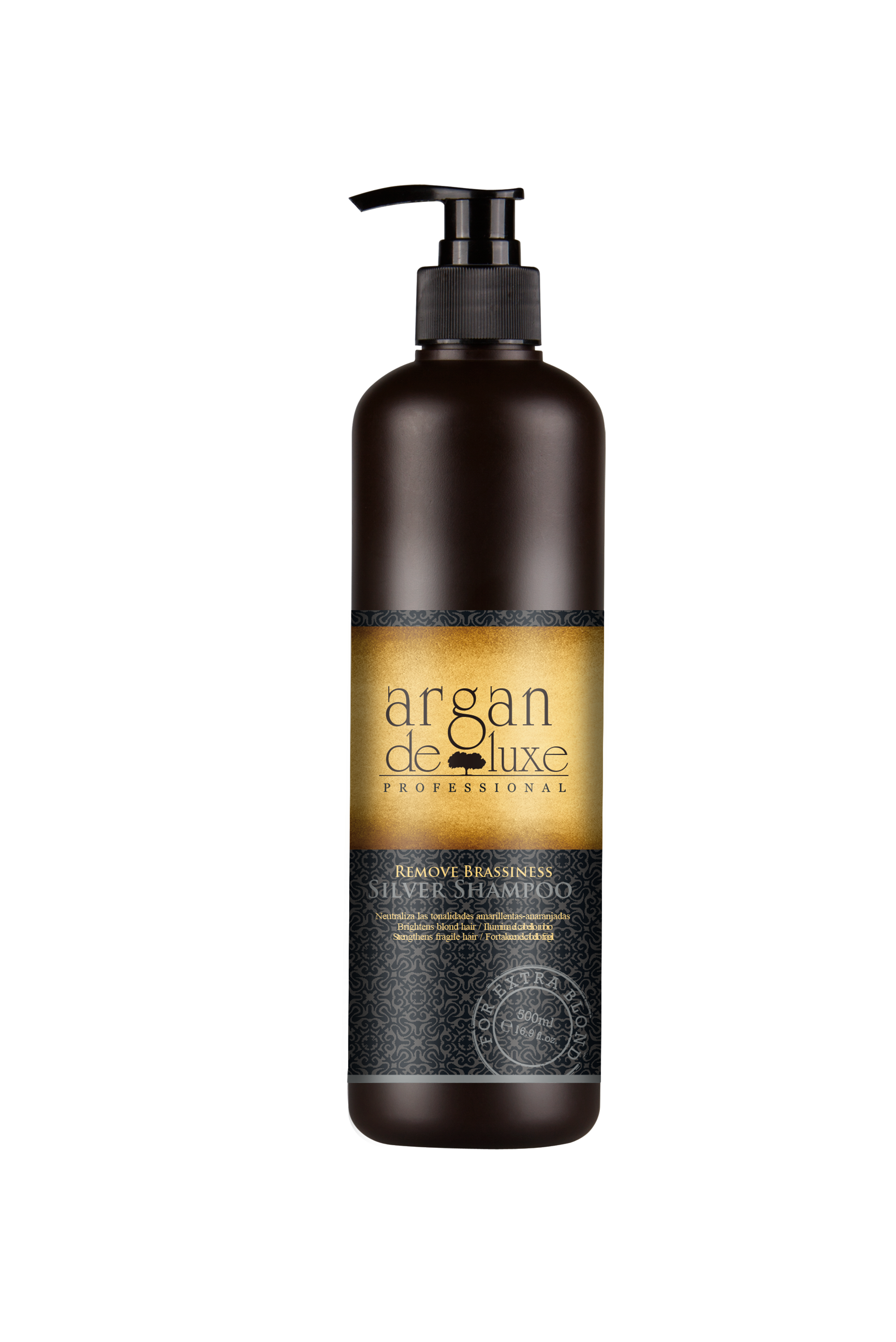 Argan Delux Silver Shampoo ( Remove Brassiness ) 500ml
