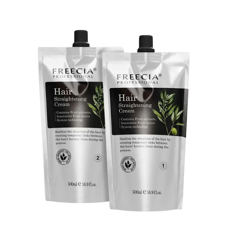 Permanent Hair straightening cream 500ml*2
